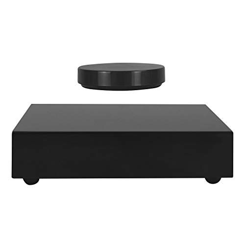  [아마존베스트]KINGLEV Magnetic Levitation Platform, 360° Floating Rotating Display Stand Disk Holder, Home Decor Sculpture Art Show Shelf, for Living Room,Office,Shop Decoration, Up to 350g(13 O