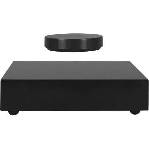  [아마존베스트]KINGLEV Magnetic Levitation Platform, 360° Floating Rotating Display Stand Disk Holder, Home Decor Sculpture Art Show Shelf, for Living Room,Office,Shop Decoration, Up to 350g(13 O