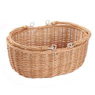 wicker picnic baskets with Handles.Kingwillow. ( Natural)