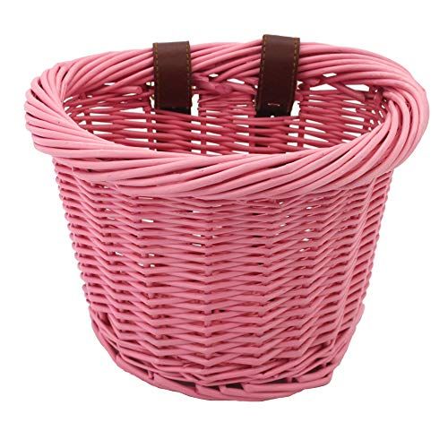  KINGWILLOW Bike Basket, Little Box Made by Willow for Bicycle, Arts and Crafts.