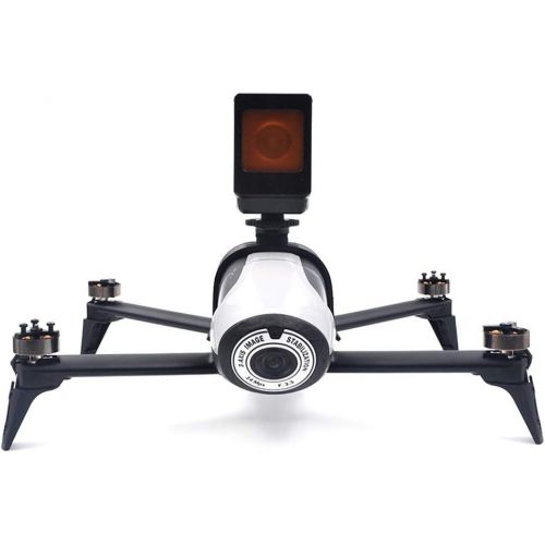  Kingwon Kamerahalterung Halterung fuer Parrot Bebop 2 FPV Drohne zum Tragen der Kamera Gopro Hero 5 4 3 Support 1/4 Base Screw