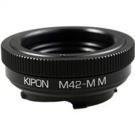 KIPON Macro Adapter with Helicoid for M42 Lens to Leica M-Mount Camera