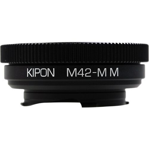  KIPON Macro Adapter with Helicoid for M42 Lens to Leica M Mount Camera