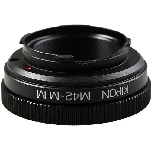  KIPON Macro Adapter with Helicoid for M42 Lens to Leica M Mount Camera