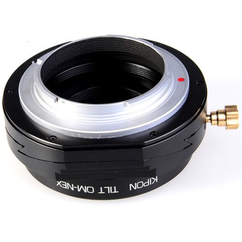  KIPON Tilt Lens Mount Adapter for Olympus OM Lens to Sony E-Mount Camera