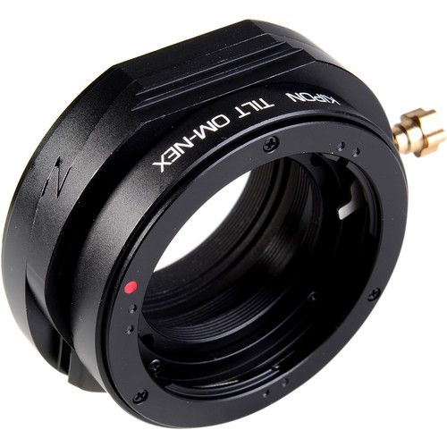  KIPON Tilt Lens Mount Adapter for Olympus OM Lens to Sony E-Mount Camera