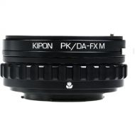 KIPON Macro Lens Mount Adapter with Helicoid for Pentax K-Mount, DA Series Lens to FUJIFILM X-Mount Camera