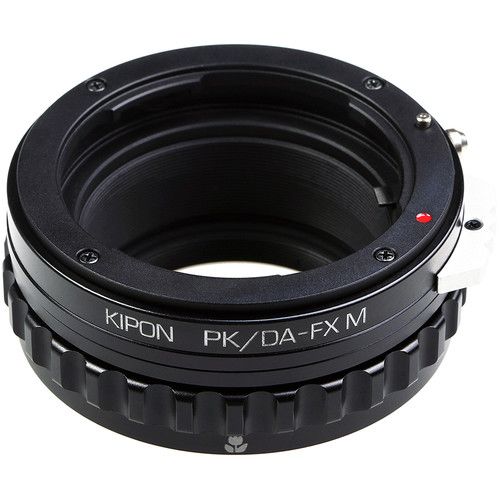  KIPON Macro Lens Mount Adapter with Helicoid for Pentax K-Mount, DA Series Lens to FUJIFILM X-Mount Camera