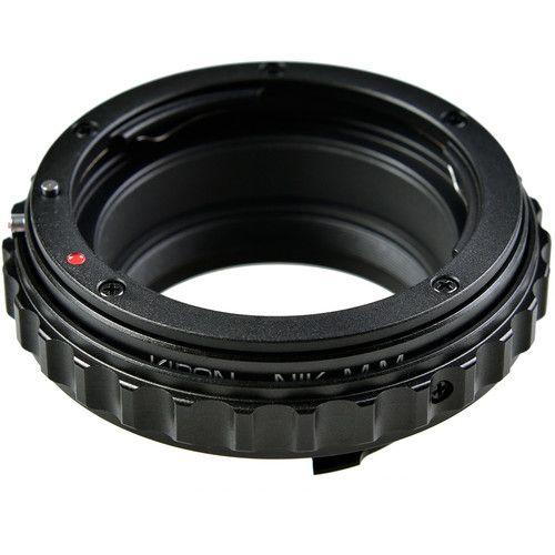  KIPON Macro Lens Mount Adapter with Helicoid for Nikon F-Mount Lens to Leica M-Mount Camera