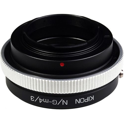  KIPON Lens Mount Adapter for Nikon F-Mount, G-Type Lens to Micro Four Thirds-Mount Camera