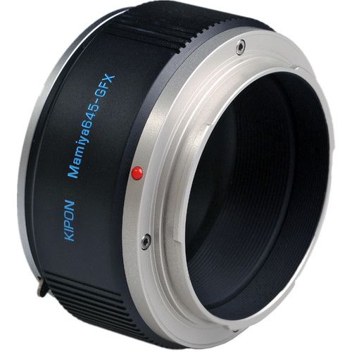  KIPON Lens Mount Adapter for Mamiya 645 Lens to FUJIFILM GFX Camera