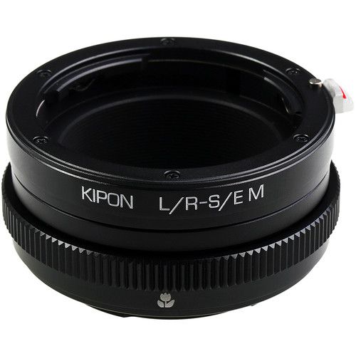  KIPON Macro Lens Mount Adapter with Helicoid for Leica R-Mount Lens to Sony-E Mount Camera