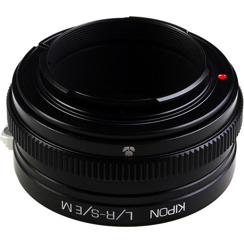  KIPON Macro Lens Mount Adapter with Helicoid for Leica R-Mount Lens to Sony-E Mount Camera