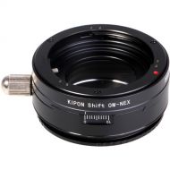 KIPON Shift Lens Mount Adapter for Olympus OM Lens to Sony E-Mount Camera