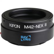 KIPON Baveyes 0.7x Mark 2 Lens Mount Adapter for M42-Mount Lens to Sony E-Mount Camera