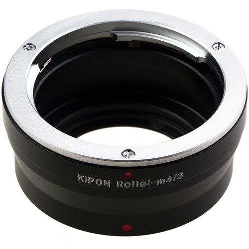  KIPON Lens Mount Adapter for Rolleiflex Quick-Bayonet-Mount Lens to Micro Four Thirds Camera