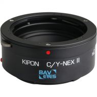 KIPON Baveyes 0.7x Mark 2 Lens Mount Adapter for Contax/Yashica-Mount Lens to Sony E-Mount Camera