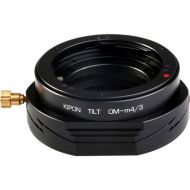 KIPON Tilt Lens Mount Adapter for Zuiko OM4/3-Mount Lens to Micro Four Thirds Camera