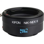 KIPON Baveyes 0.7x Mark 2 Lens Mount Adapter for Nikon F-Mount Lens to Sony E-Mount Camera