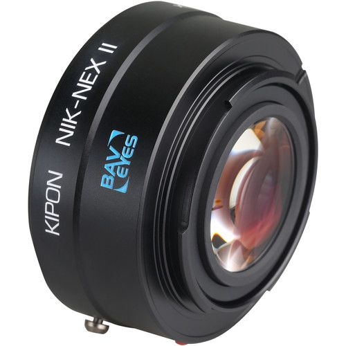  KIPON Baveyes 0.7x Mark 2 Lens Mount Adapter for Nikon F-Mount Lens to Sony E-Mount Camera