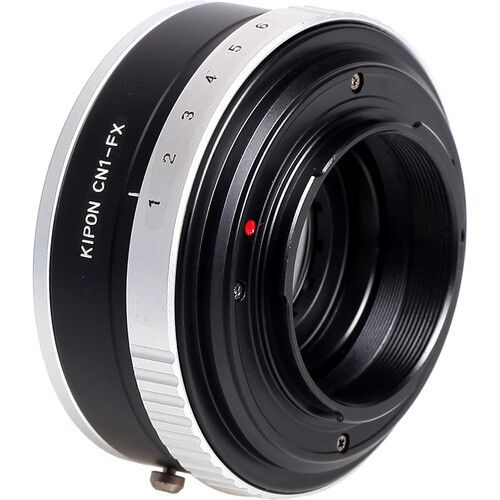  KIPON Lens Mount Adapter with Aperture Ring for Contax N Lens to FUJIFILM X-Mount Camera