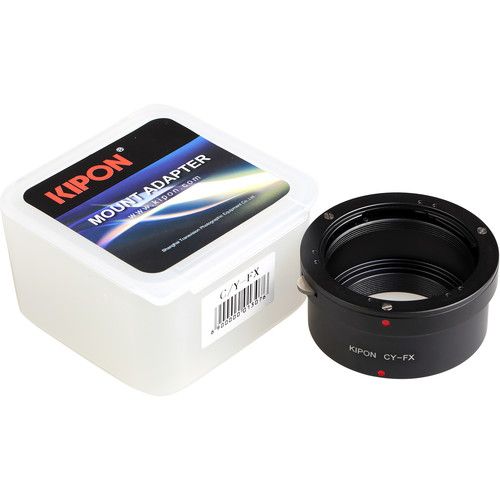  KIPON Lens Mount Adapter for Contax/Yashica Lens to FUJIFILM X-Mount Camera