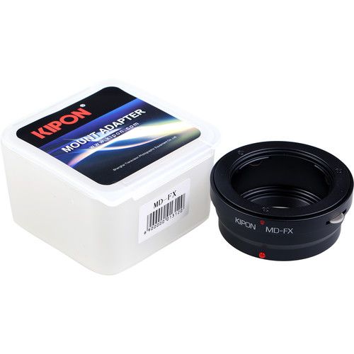  KIPON Basic Adapter for Minolta MD Lens to FUJIFILM X-Mount Camera