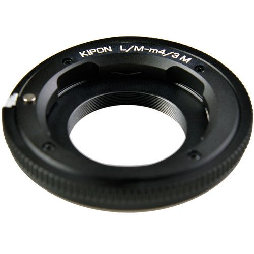  KIPON Lens Mount Adapter with Helicoid for Leica M-Mount Lens to Micro Four Thirds-Mount Camera