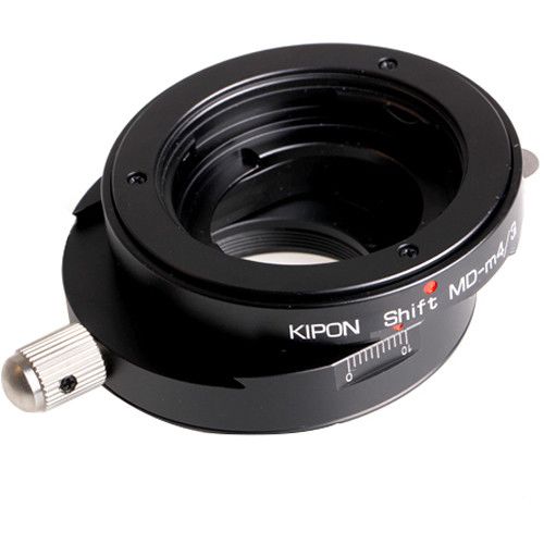  KIPON Shift Lens Mount Adapter for Minolta MD Lens to Micro Four Thirds Camera