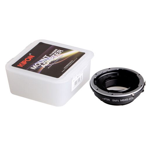  KIPON Shift Lens Mount Adapter for Mamiya 645 Lens to Canon EF-Mount Camera