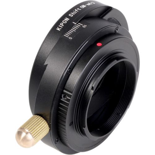  KIPON Shift Lens Mount Adapter for Olympus OM Lens to Micro Four Thirds Camera