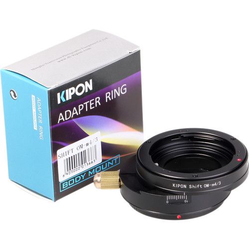  KIPON Shift Lens Mount Adapter for Olympus OM Lens to Micro Four Thirds Camera