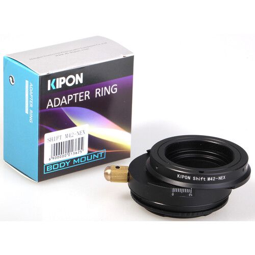  KIPON Shift Lens Mount Adapter for M42 Lens to Sony E-Mount Camera