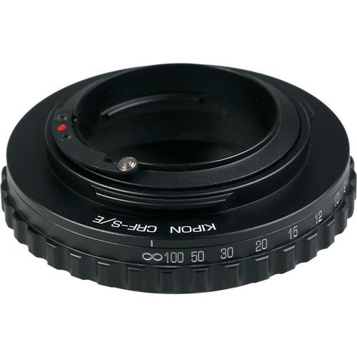  KIPON Lens Mount Adapter for Contax RF-Mount, Internal or External Bayonet Lens to Sony-E Mount Camera