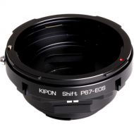 KIPON Shift Lens Mount Adapter for Pentax 67 Lens to Canon EF-Mount Camera