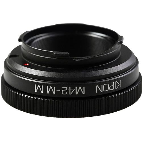  KIPON Macro Lens Mount Adapter with Helicoid for M42 Lens to Leica M-Mount Camera