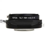KIPON Tilt Lens Mount Adapter for Nikon F-Mount Lens to Micro Four Thirds Camera