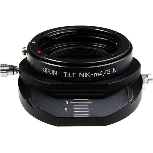  KIPON Tilt Lens Mount Adapter for Nikon F-Mount Lens to Micro Four Thirds Camera