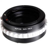 KIPON Lens Mount Adapter for Nikon F-Mount, G-Type Lens to Sony-E Mount Camera