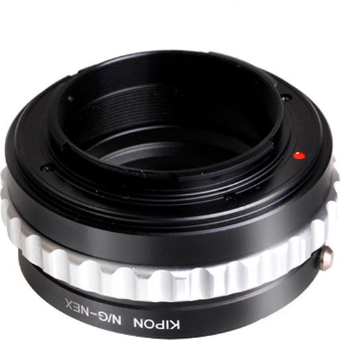  KIPON Lens Mount Adapter for Nikon F-Mount, G-Type Lens to Sony-E Mount Camera