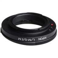 KIPON Macro Lens Mount Adapter with Helicoid for Leica M-Mount Lens to Sony-E Mount Camera