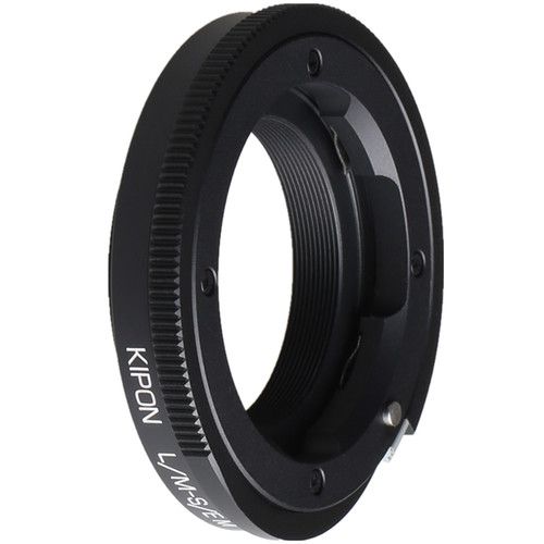  KIPON Macro Lens Mount Adapter with Helicoid for Leica M-Mount Lens to Sony-E Mount Camera