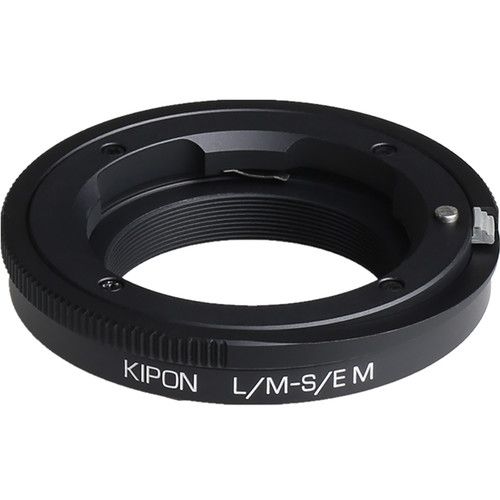  KIPON Macro Lens Mount Adapter with Helicoid for Leica M-Mount Lens to Sony-E Mount Camera