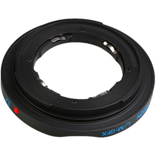  KIPON Lens Adapter for Leica M Lens to FUJIFILM G-Mount Camera (Black)