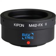 KIPON Baveyes 0.7x Mark 2 Lens Mount Adapter for M42-Mount Lens to FUJIFILM X-Mount Camera
