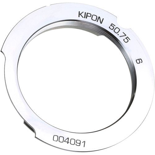  KIPON 50-75mm Frameline Lens Mount Adapter with 6-Bit Coding for L39-Mount Lens to Leica M-Mount Camera