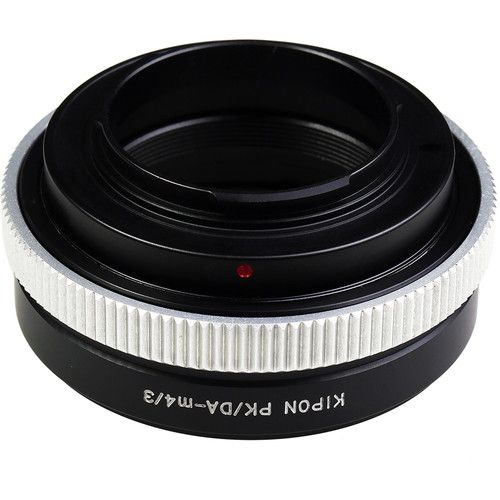  KIPON Lens Mount Adapter for Pentax K-Mount, DA-Series Lens to Micro Four Thirds-Mount Camera