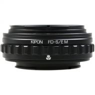 KIPON Macro Lens Mount Adapter with Helicoid for Canon FD-Mount Lens to Sony-E Mount Camera