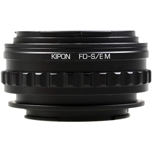  KIPON Macro Lens Mount Adapter with Helicoid for Canon FD-Mount Lens to Sony-E Mount Camera