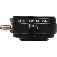 KIPON Shift Lens Mount Adapter for Nikon F Lens to Micro Four Thirds Camera